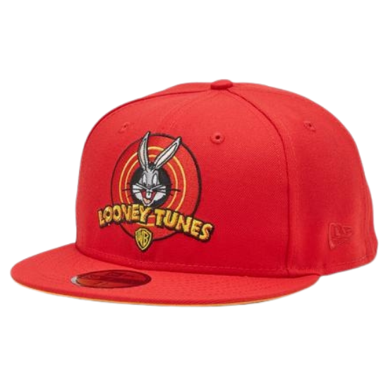 New Era Bugs Bunny Looney Tunes Red/Yellow 59FIFTY Fitted Hat