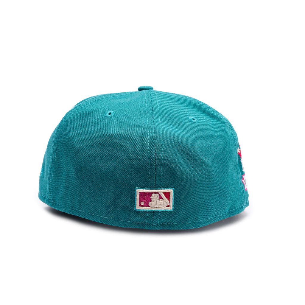 New Era Chicago Cubs Teal/Pink 1990 All-Star Game 59FIFTY Fitted Hat