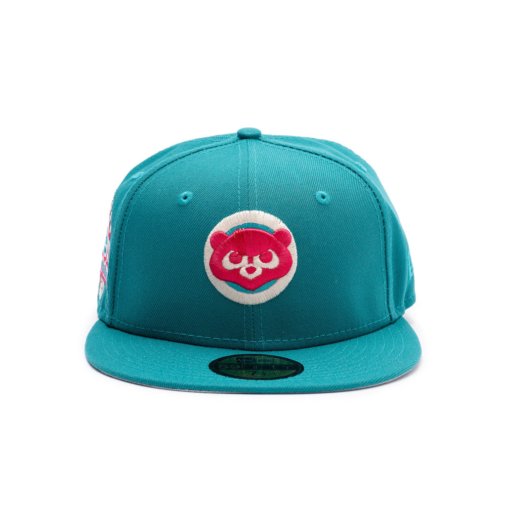 New Era Chicago Cubs Teal/Pink 1990 All-Star Game 59FIFTY Fitted Hat
