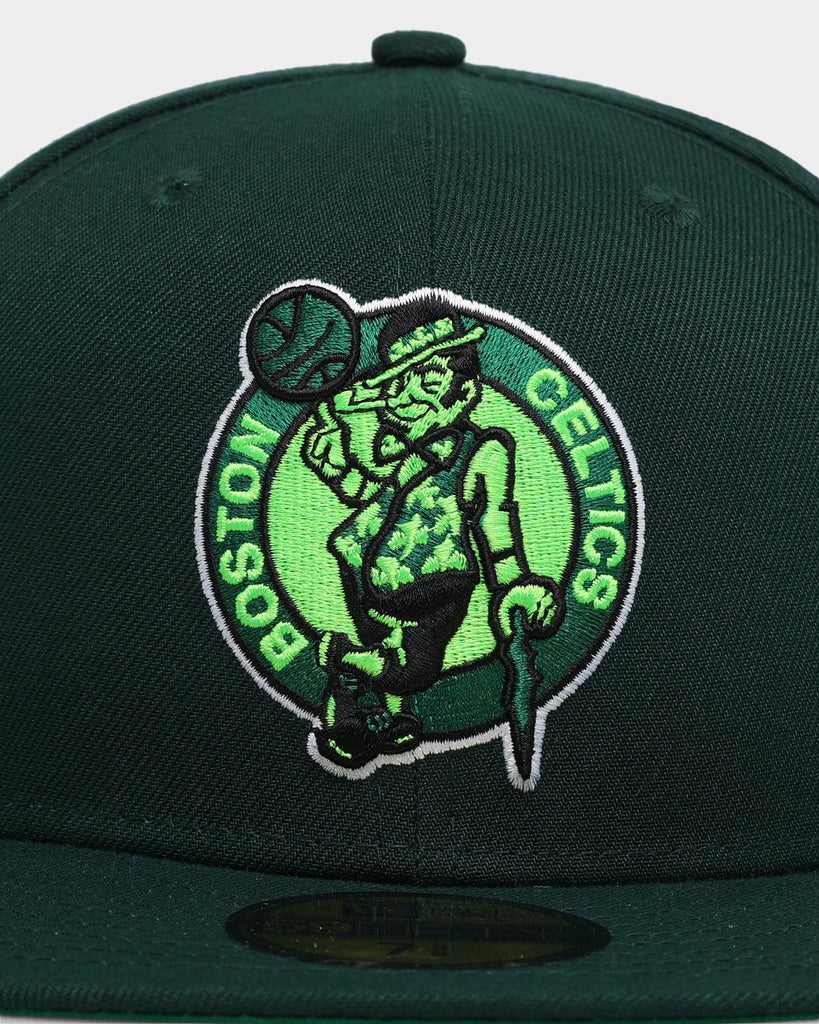 New Era Boston Celtics 'Christmas Tree' Green 59FIFTY Fitted Hat