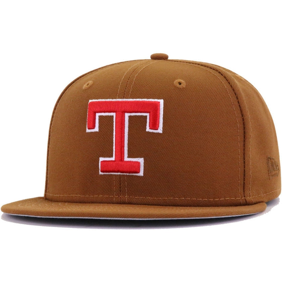 New Era Texas Rangers Toasted Peanut 1972 59FIFTY Fitted Hat