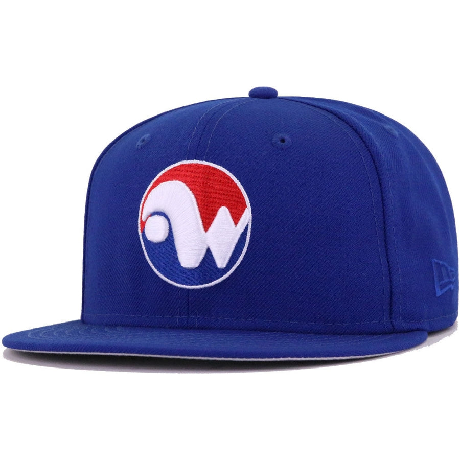 New Era Winnipeg Whips Light Royal Blue 59FIFTY Fitted Hat