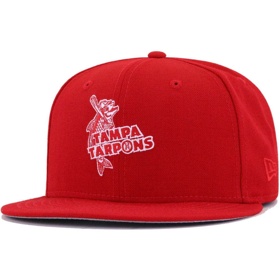 New Era Tampa Tarpons Scarlet 59FIFTY Fitted Hat