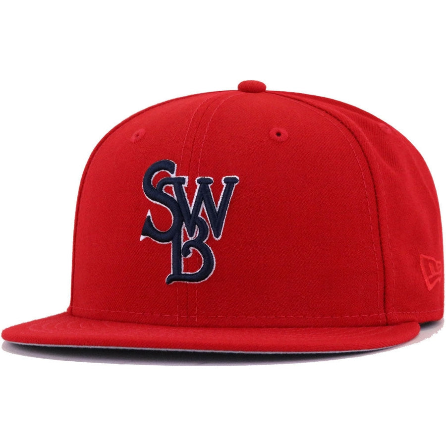 New Era Scranton Wilkes Barre Barons Scarlet 59FIFTY Fitted Hat