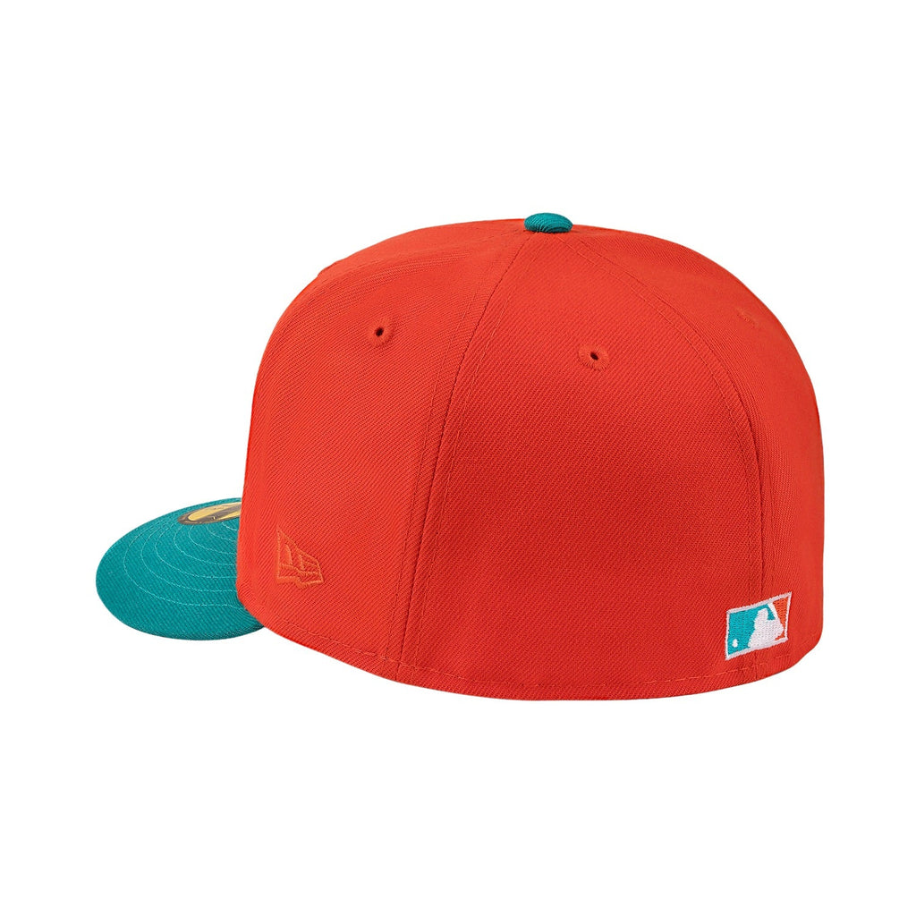New Era Seattle Mariners Orange/Teal 20th Anniversary 59FIFTY Fitted Hat