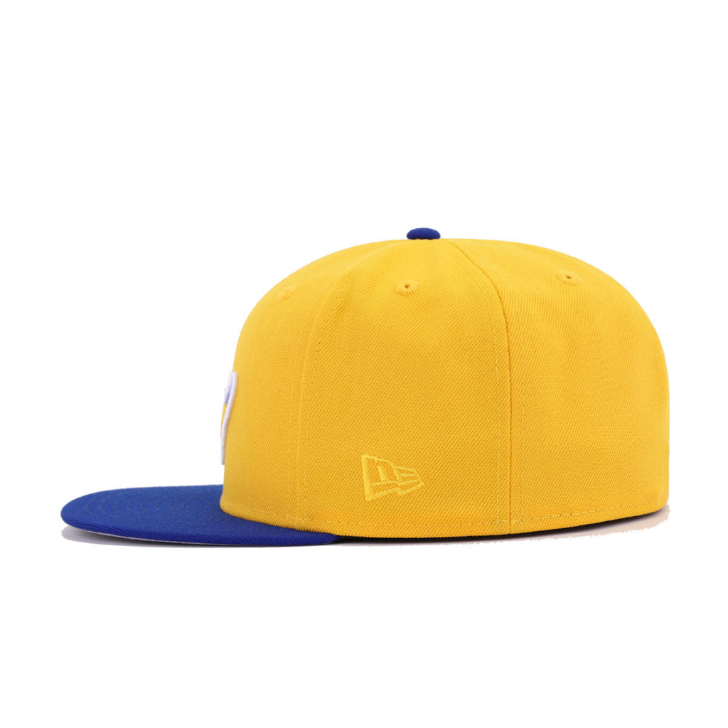 New Era Boston Red Sox A's Gold Light Royal Blue 59FIFTY Fitted Hat