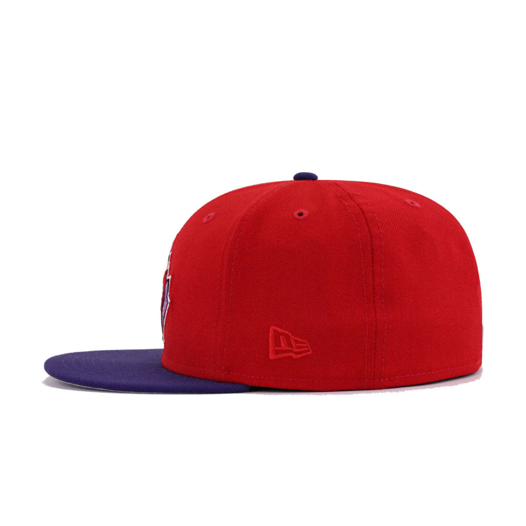New Era Toronto Blue Jays Scarlet Red/ Purple 1997 59FIFTY Fitted Hat