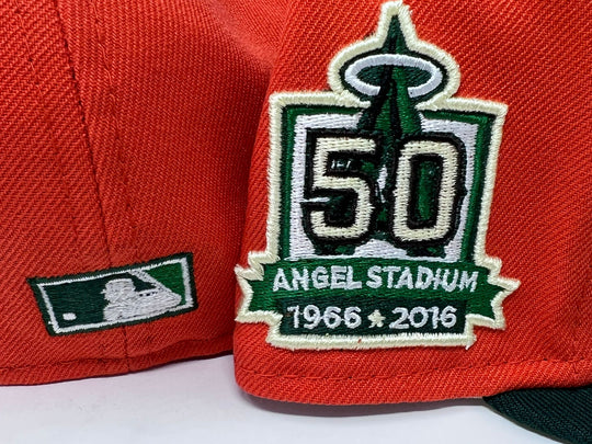 New Era Anaheim Angels 50th Anniversary “Pumpkin Collection” 59FIFTY Fitted Hat