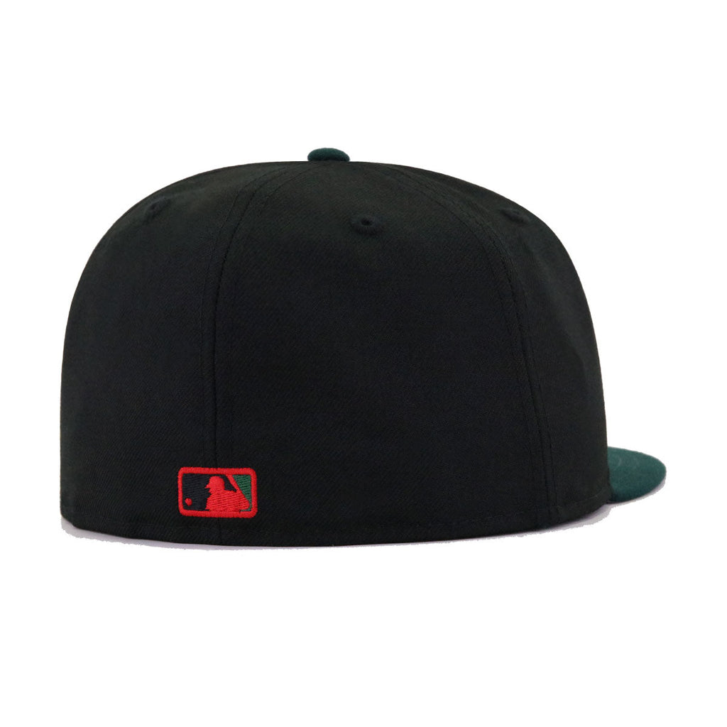 New Era San Francisco Giants Black Dark Green 59FIFTY Fitted Hat