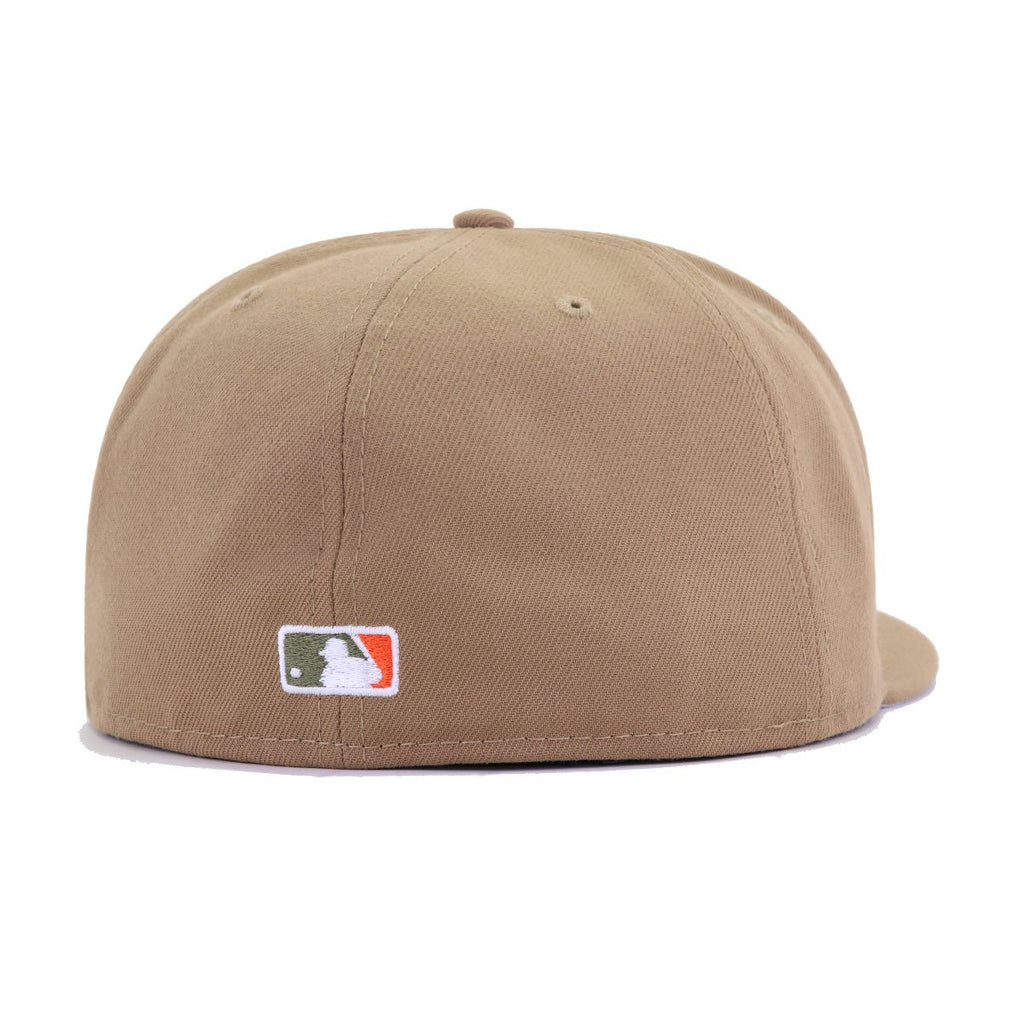 New Era New York Mets Khaki 59FIFTY Fitted Hat