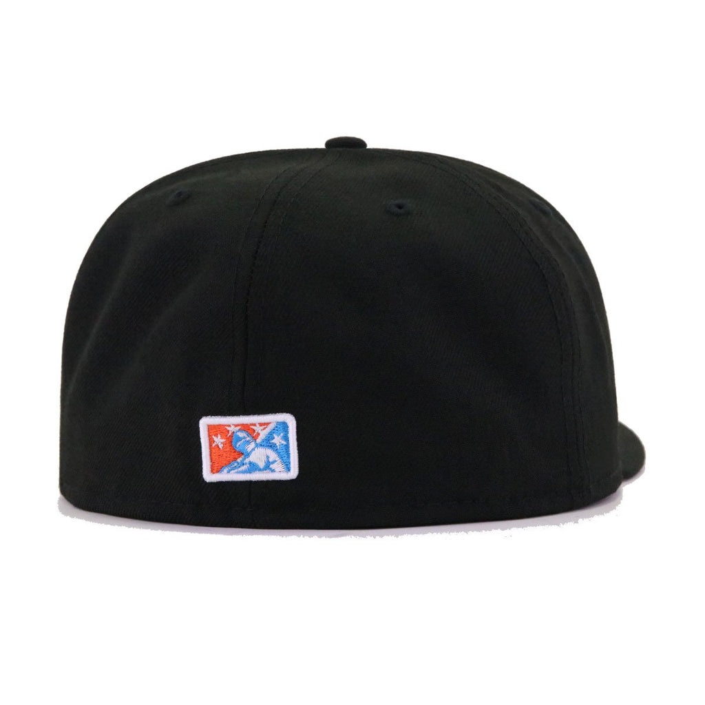 New Era Dayton Dragons Black Pocket Freak 59FIFTY Fitted Hat