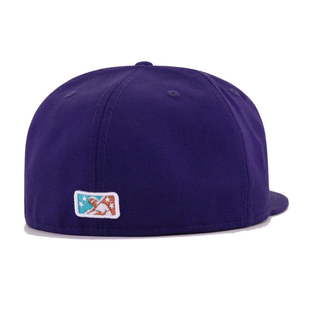 New Era Tucson Sidewinders Purple 59FIFTY Fitted Hat
