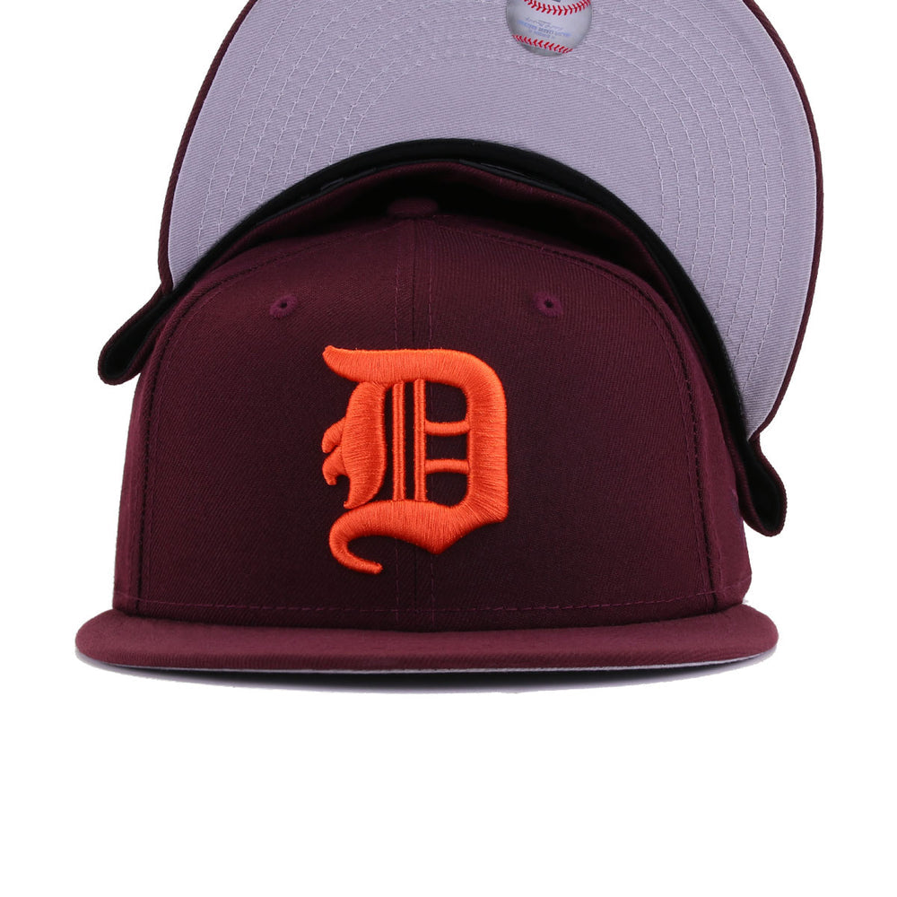New Era Detroit Tigers Maroon 1905 59FIFTY Fitted Hat