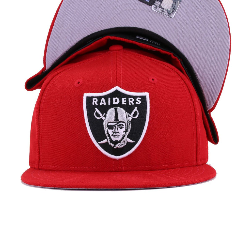 New Era Las Vegas Raiders Scarlet 59FIFTY Fitted Hat