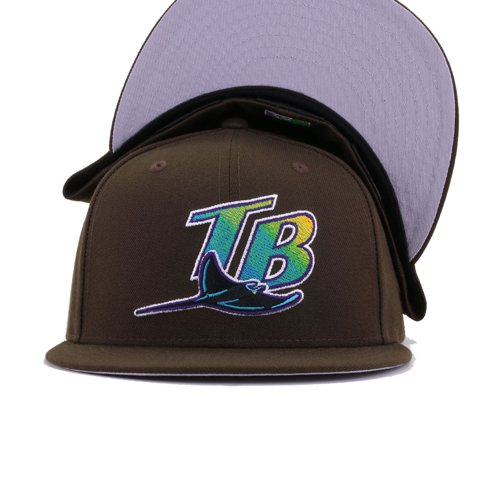 New Era Tampa Bay Rays Walnut 59FIFTY Fitted Hat