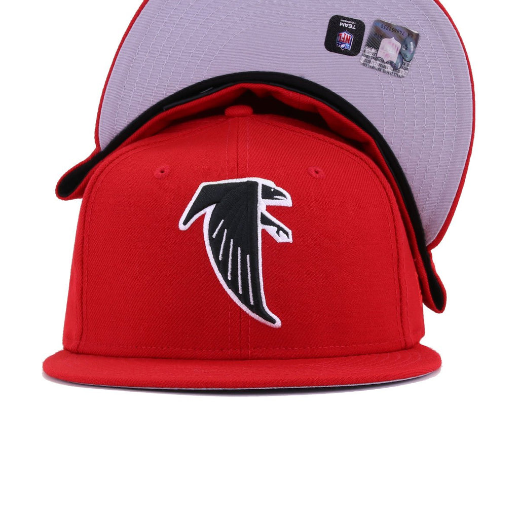 New Era Atlanta Falcons Legacy Scarlet 59FIFTY Fitted hat