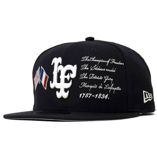 New Era Lafayette  Cross Flag 59Fifty Fitted Hat