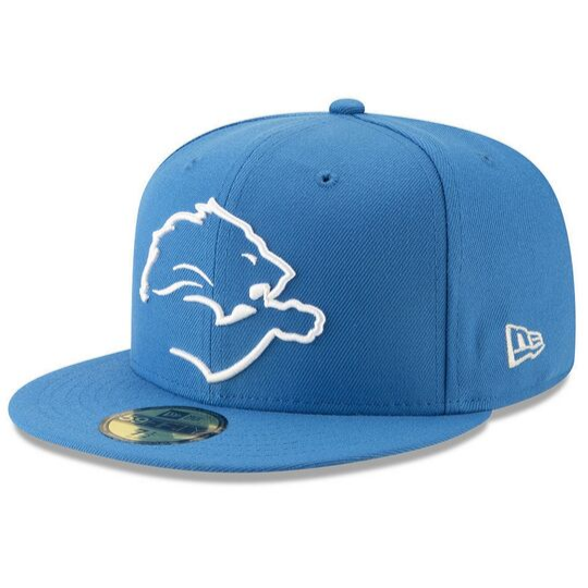 New Era Detroit Lions Logo Elements 59Fifty Fitted Hat