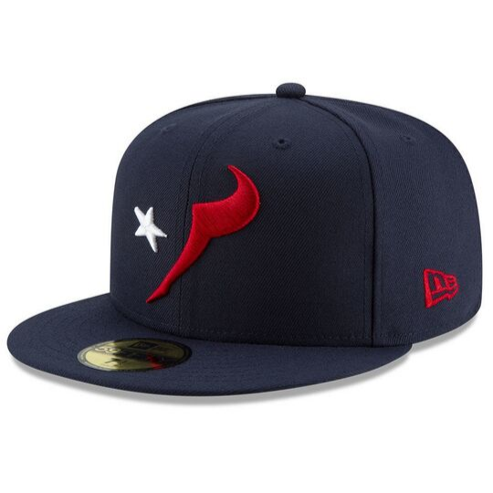 New Era Houston Texans Logo Elements 59Fifty Fitted Hat