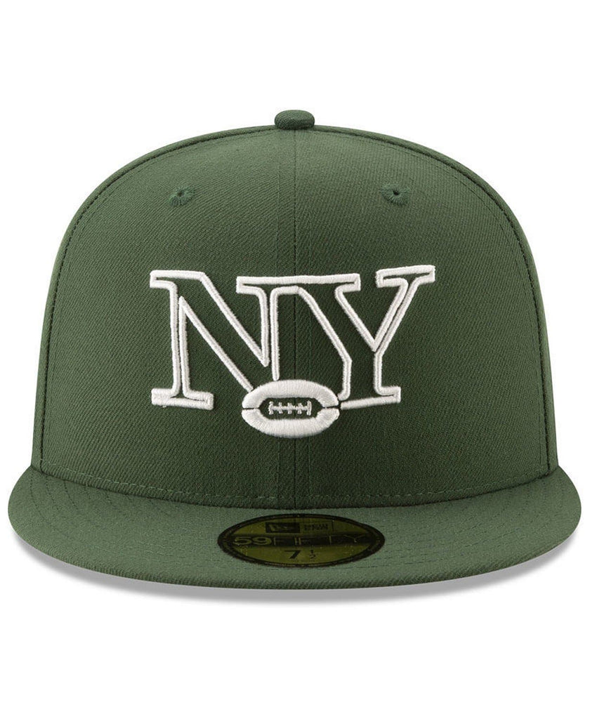 New Era New York Jets Logo Elements 59Fifty Fitted Hat