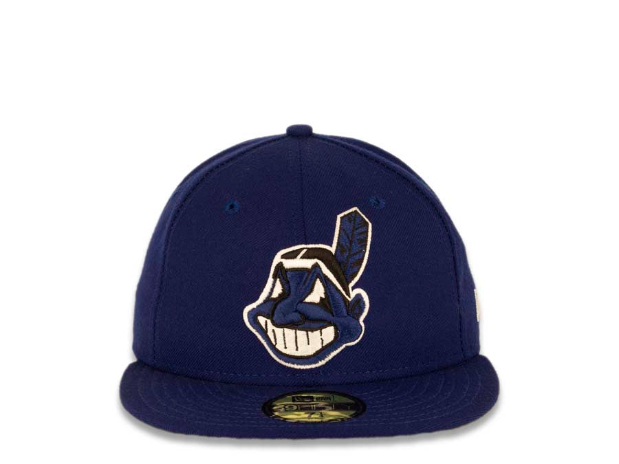 New Era Cleveland Indians Royal Blue Chief Wahoo 59FIFTY Fitted Hat