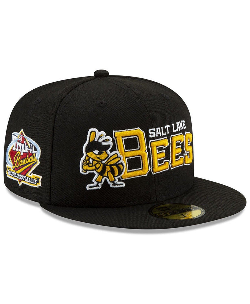 New Era Salt Lake Bees League Patch 59Fifty Fitted Hat