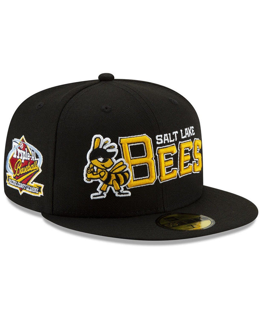 New Era Salt Lake Bees League Patch 59Fifty Fitted Hat New era salt lake bees league patch 59fifty fitted hat