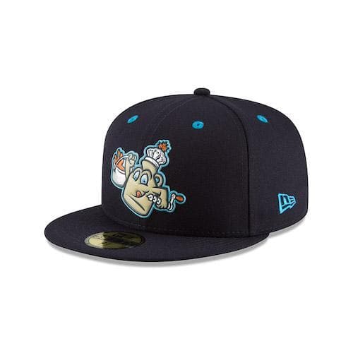 New Era Vermont Lake Monsters Maple Kings On-Field Liquid Chrome Fitted Hat