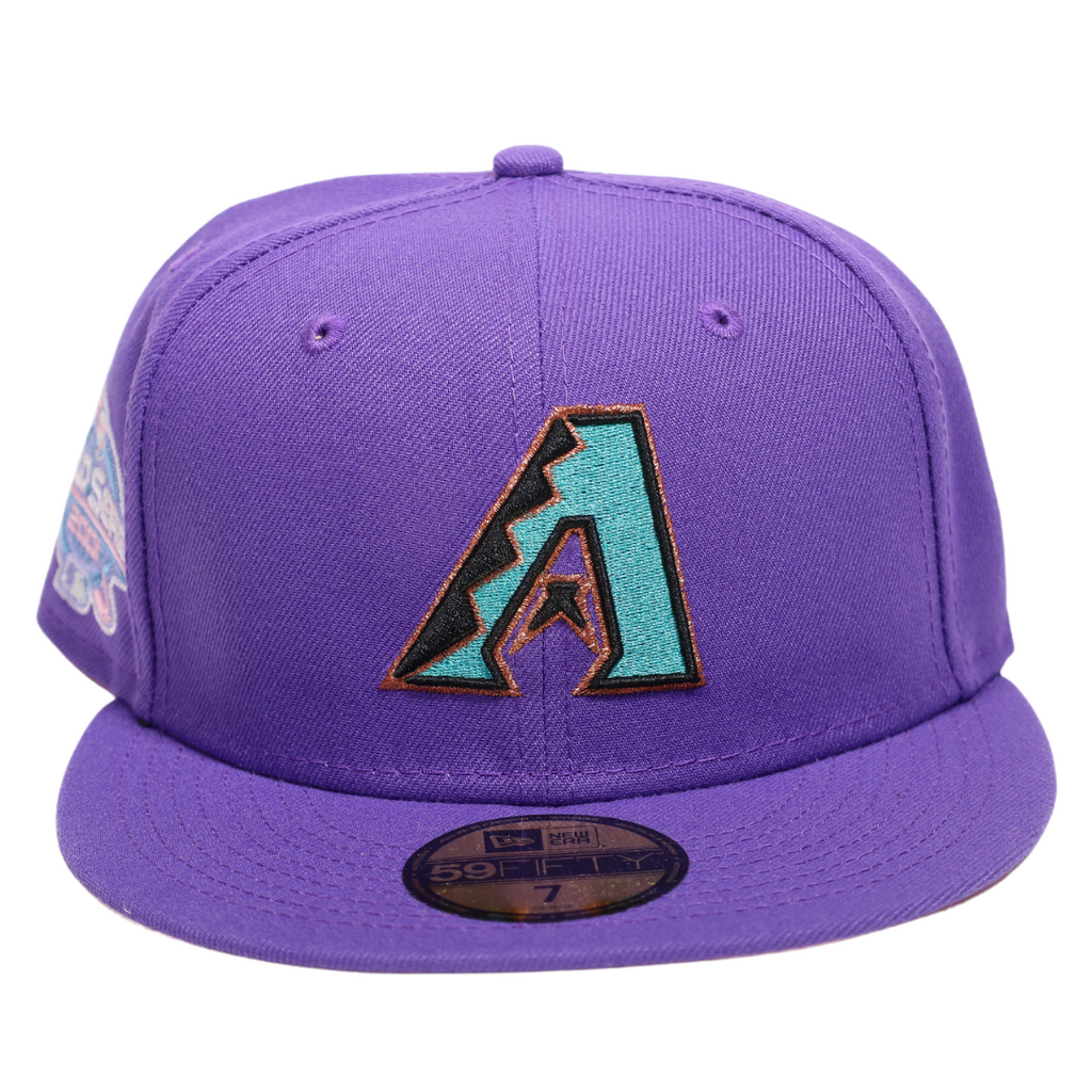 New Era Arizona Diamondbacks Purple/Teal 2001 World Series 59FIFTY Fitted Hat