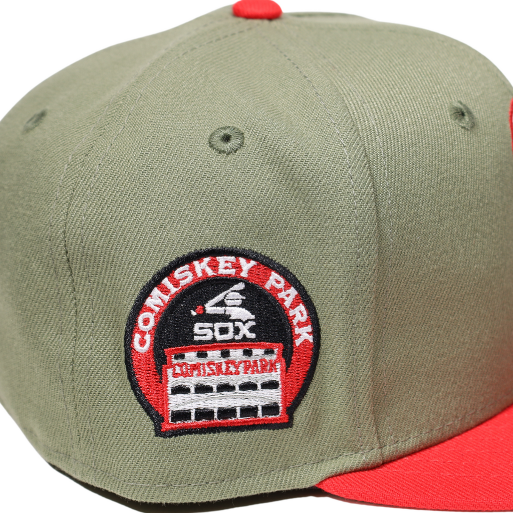 New Era Chicago White Sox Comiskey Park Gray/Red 59FIFTY Fitted Hat