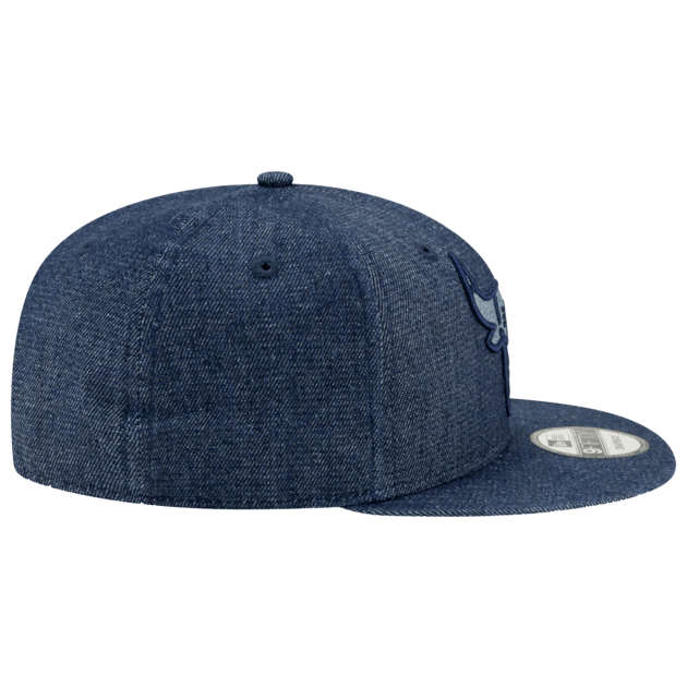 Blue Denim Baseball Cap Black Hat - Little Tailor Studio