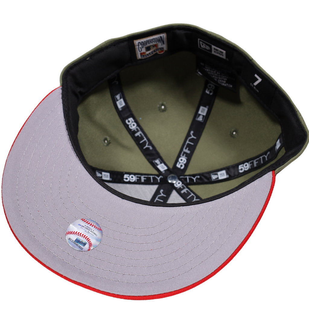 New Era Chicago White Sox Comiskey Park Gray/Red 59FIFTY Fitted Hat