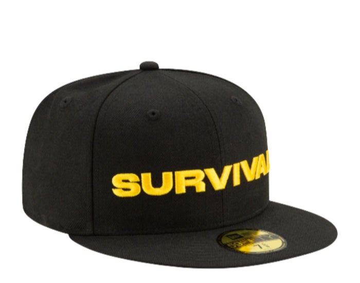 New Era x Dave East Black/Yellow Survival 59FIFTY Fitted Hat