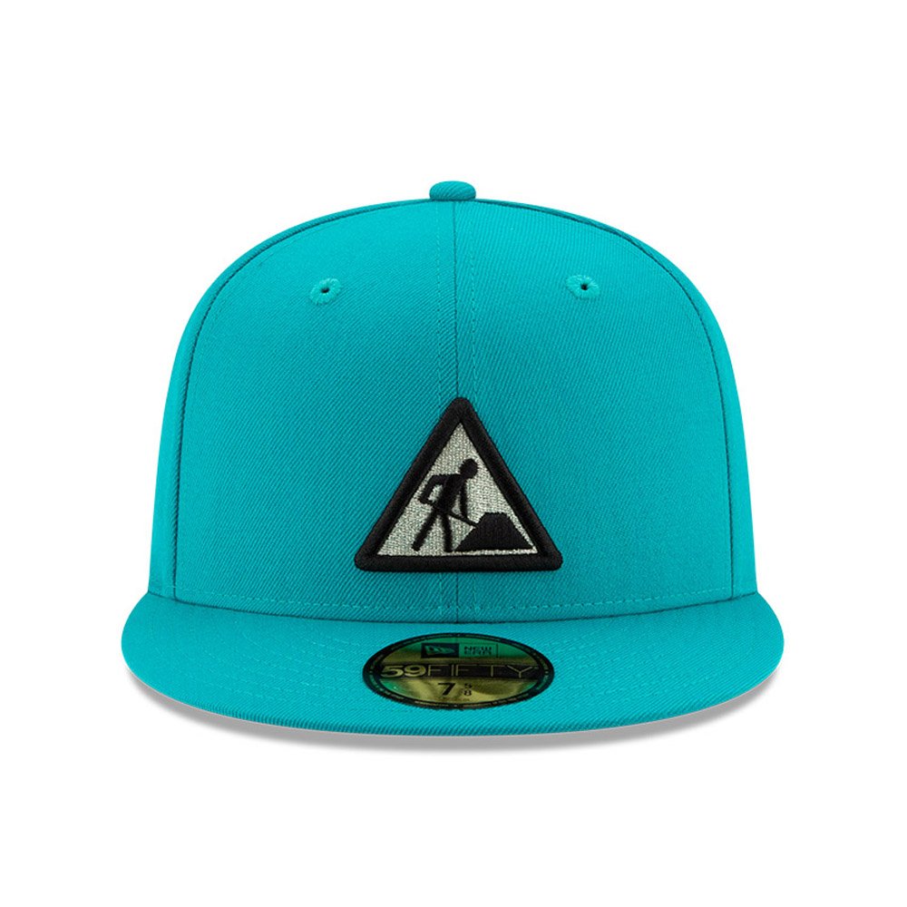 New Era Dave East FTD Teal 59FIFTY Fitted Hat