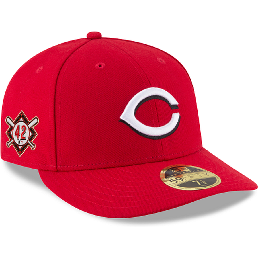 New Era Cincinnati Reds Jackie Robinson Day Low Profile 2022 59FIFTY Fitted Hat