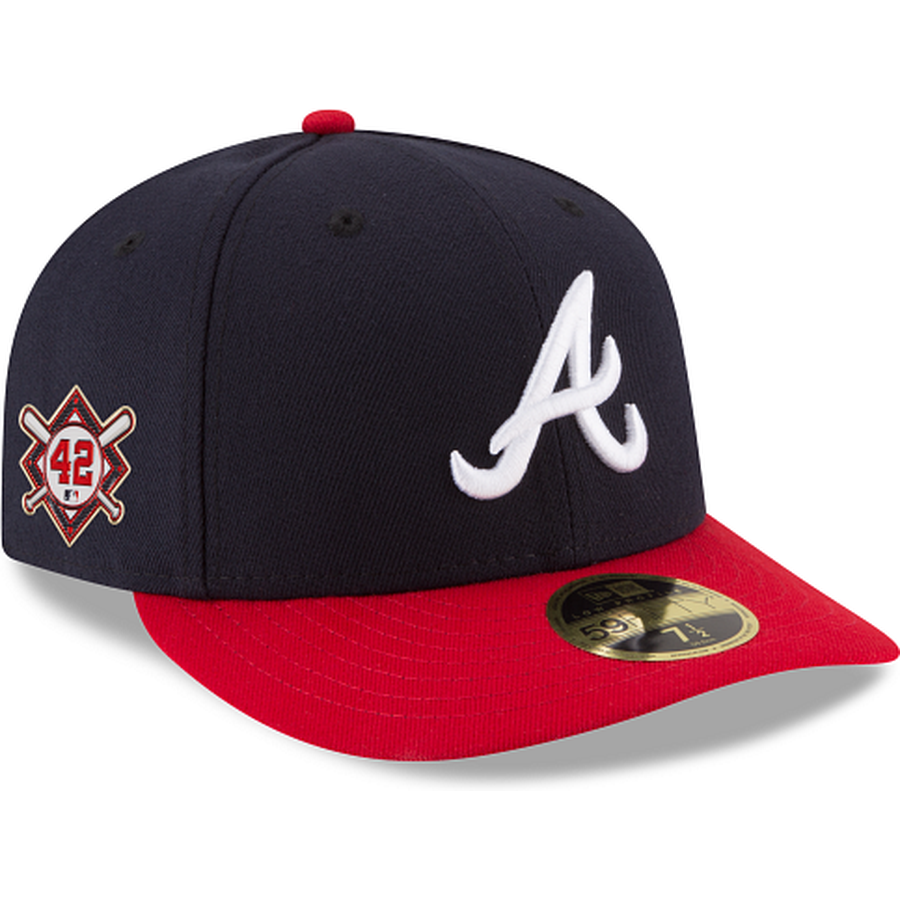 New Era Atlanta Braves Jackie Robinson Day Low Profile 2022 59FIFTY Fitted Hat