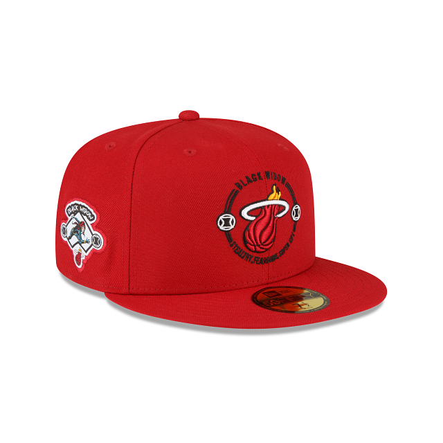 New Era Marvel X Miami Heat Red 2023 59FIFTY Fitted Hat