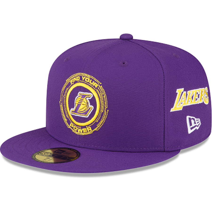 Men's Los Angeles Dodgers x Los Angeles Lakers New Era Black 2020 Dual  Champions Logo 59FIFTY Fitted Hat