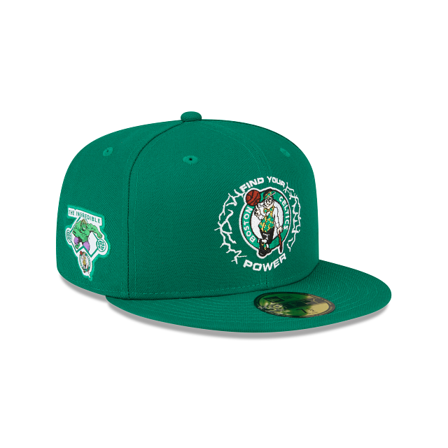 New Era Marvel X Boston Celtics Green 2023 59FIFTY Fitted Hat