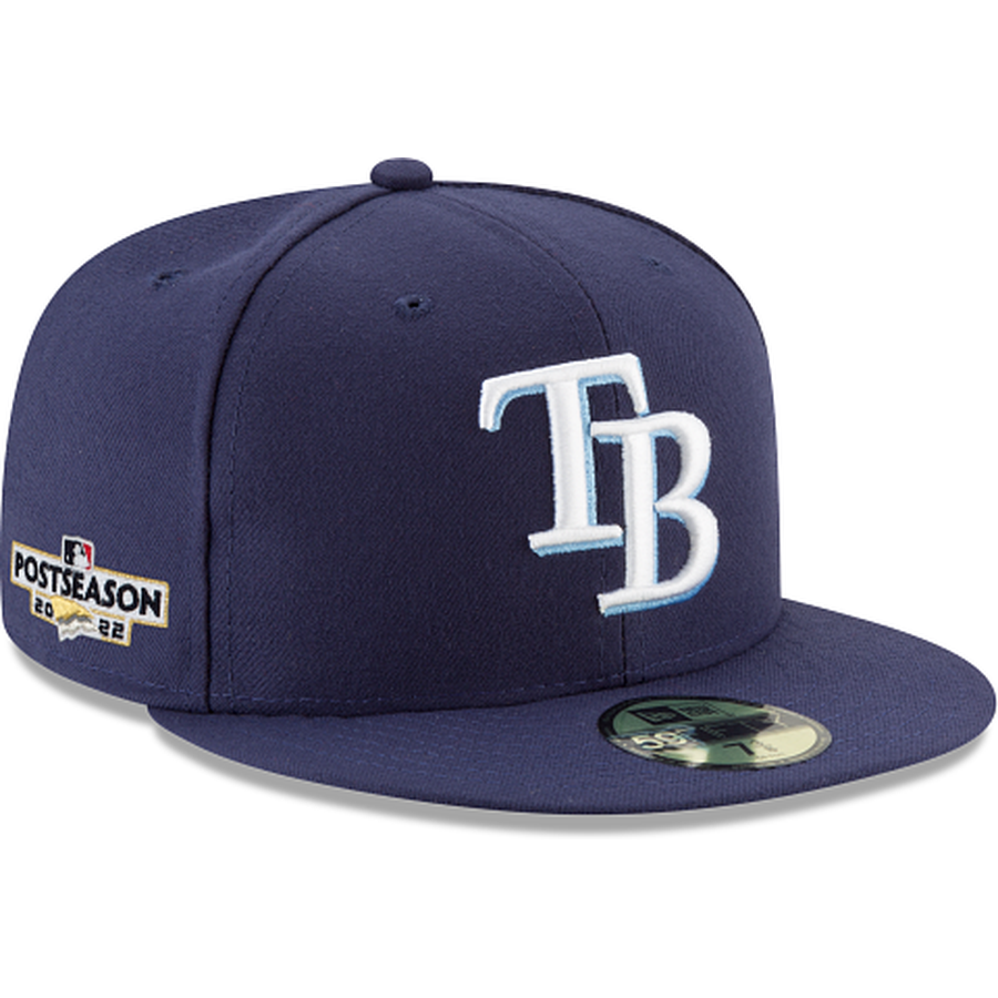 New Era Tampa Bay Rays 2022 Post Season Side Patch 59FIFTY Fitted Hat