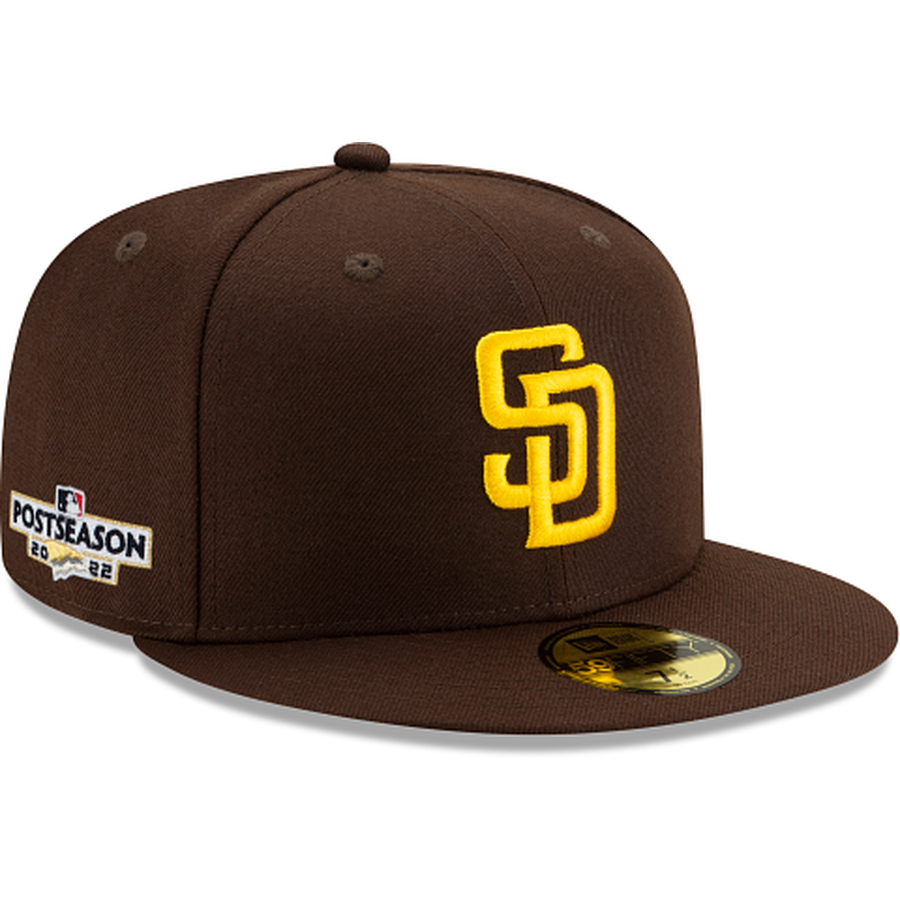 New Era San Diego Padres 2022 Post Season Side Patch 59FIFTY Fitted Hat
