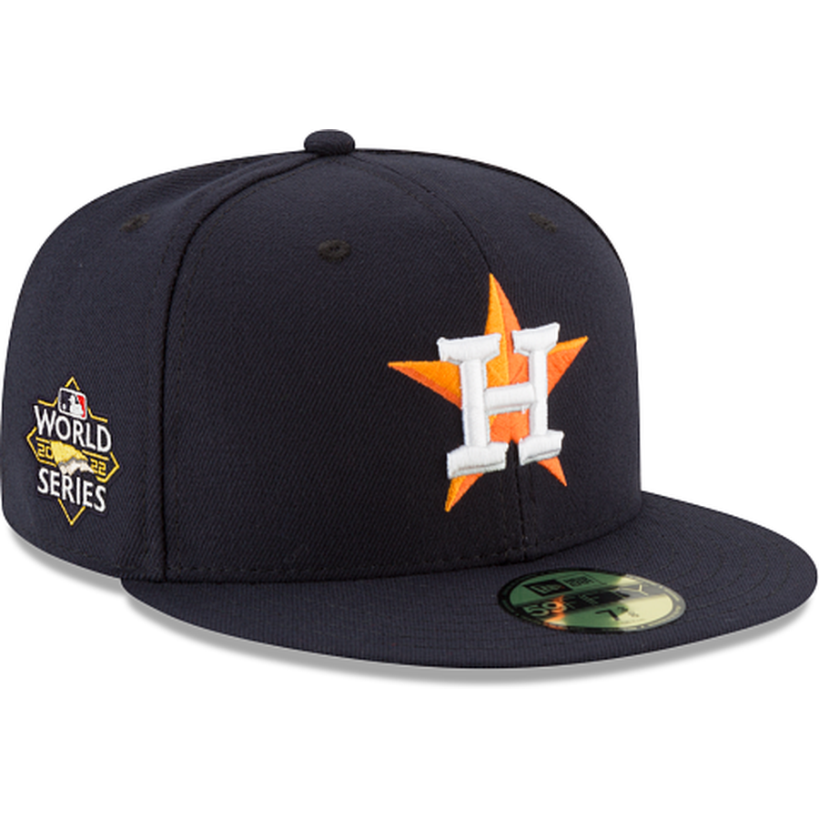 New Era Houston Astros 2022 World Series Side Patch 59FIFTY Fitted Hat