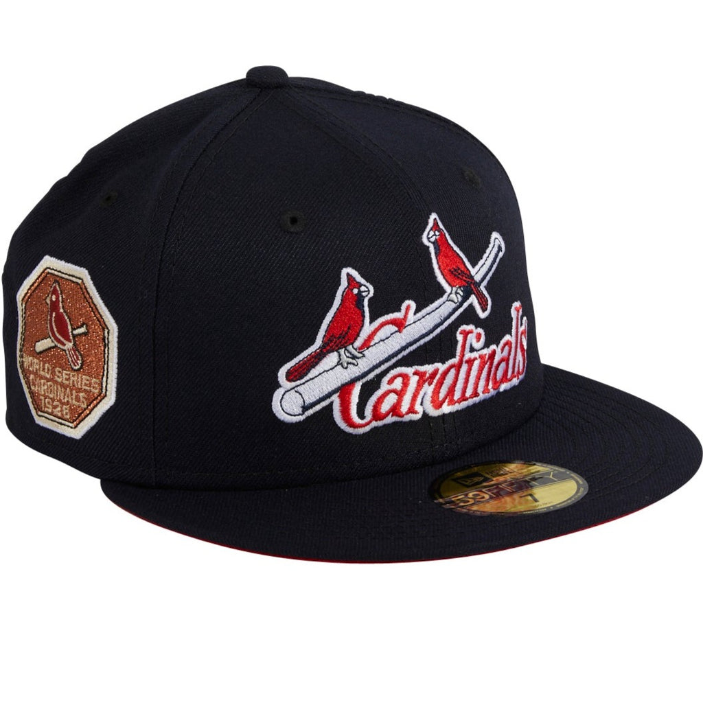 New Era St. Louis Cardinals 1926 World Series Red Undervisor 59FIFTY Fitted Hat