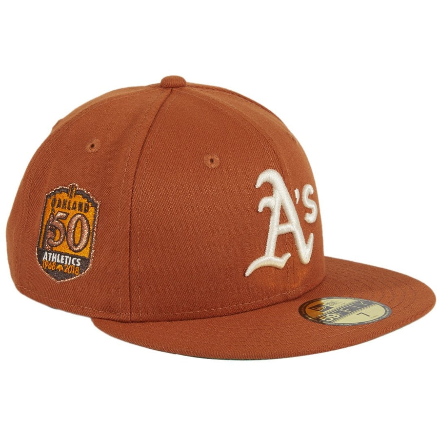 New Era  Oakland Athletics 'Campfire' 50th Anniversary 59FIFTY Fitted Hat
