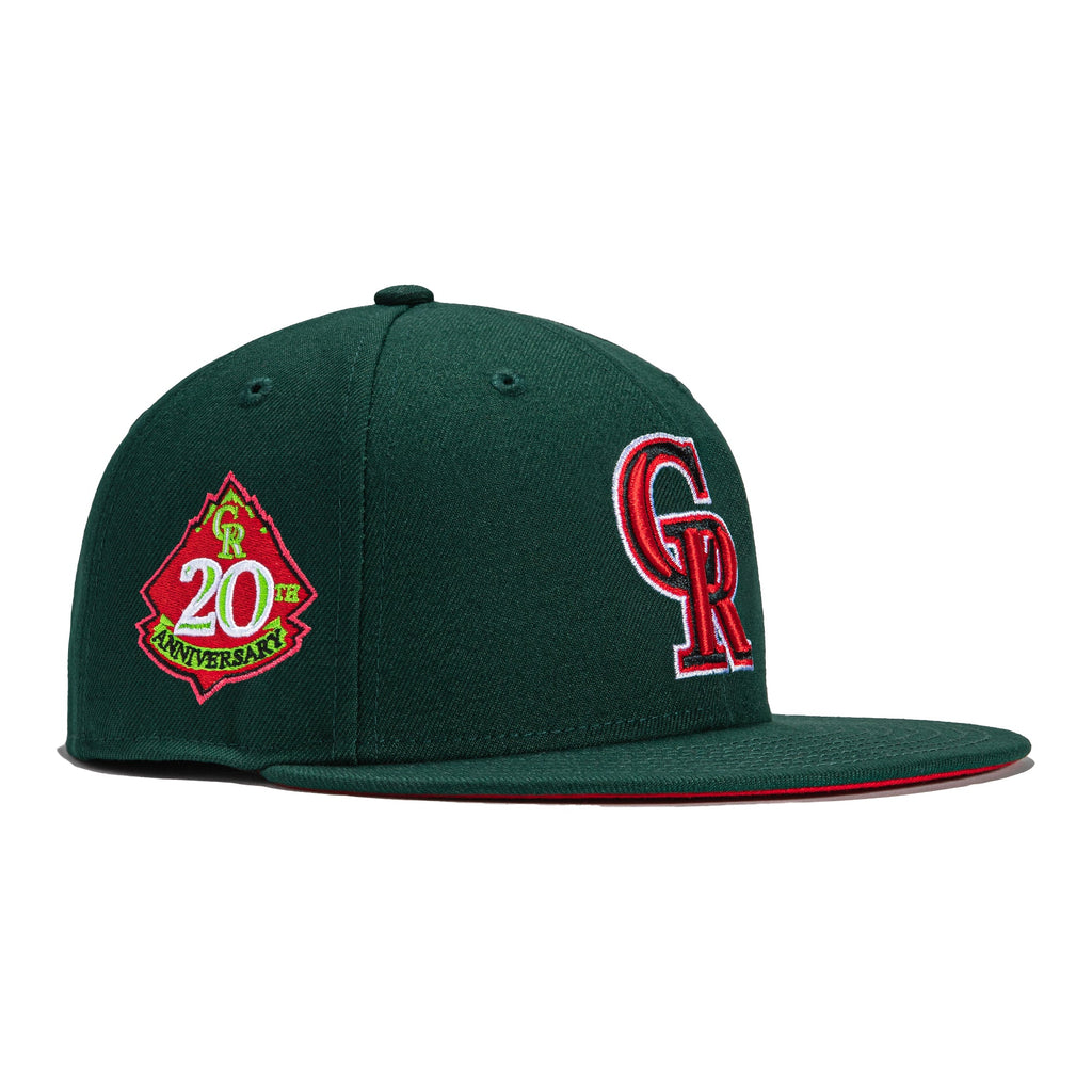 New Era Colorado Rockies 20th Anniversary 'Watermelon' 59FIFTY Fitted Hat
