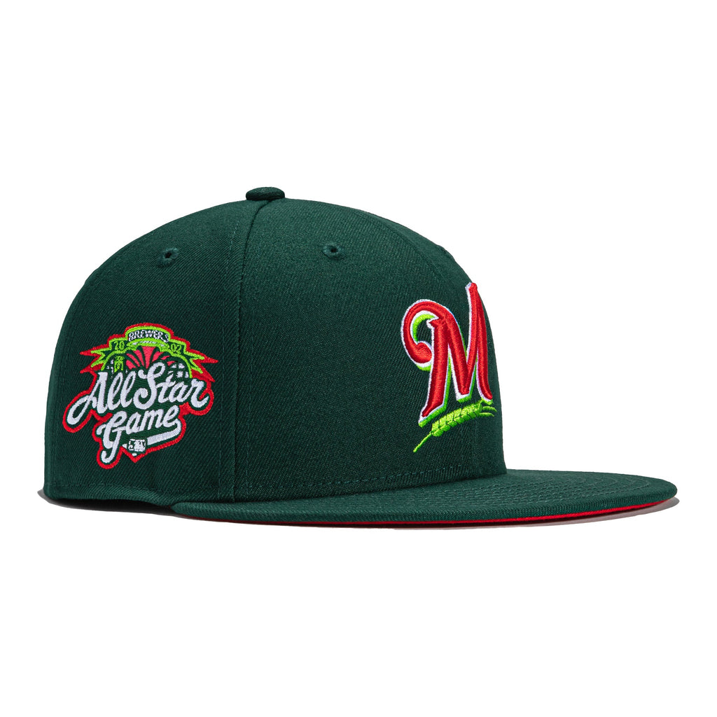 New Era Milwaukee Brewers 2002 All-Star Game 'Watermelon' 59FIFTY Fitted Hat