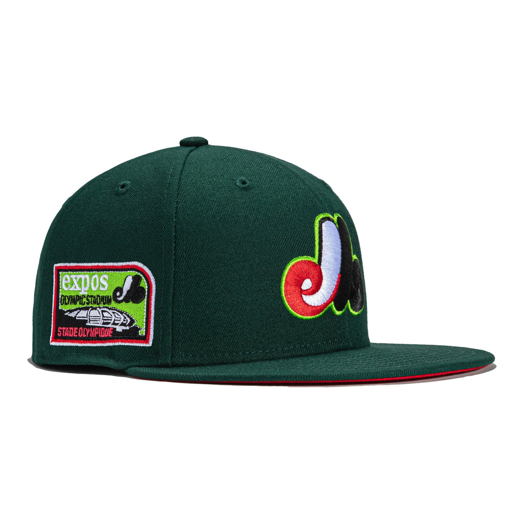 New Era Montreal Expos Olympic Stadium 'Watermelon' 59FIFTY Fitted Hat