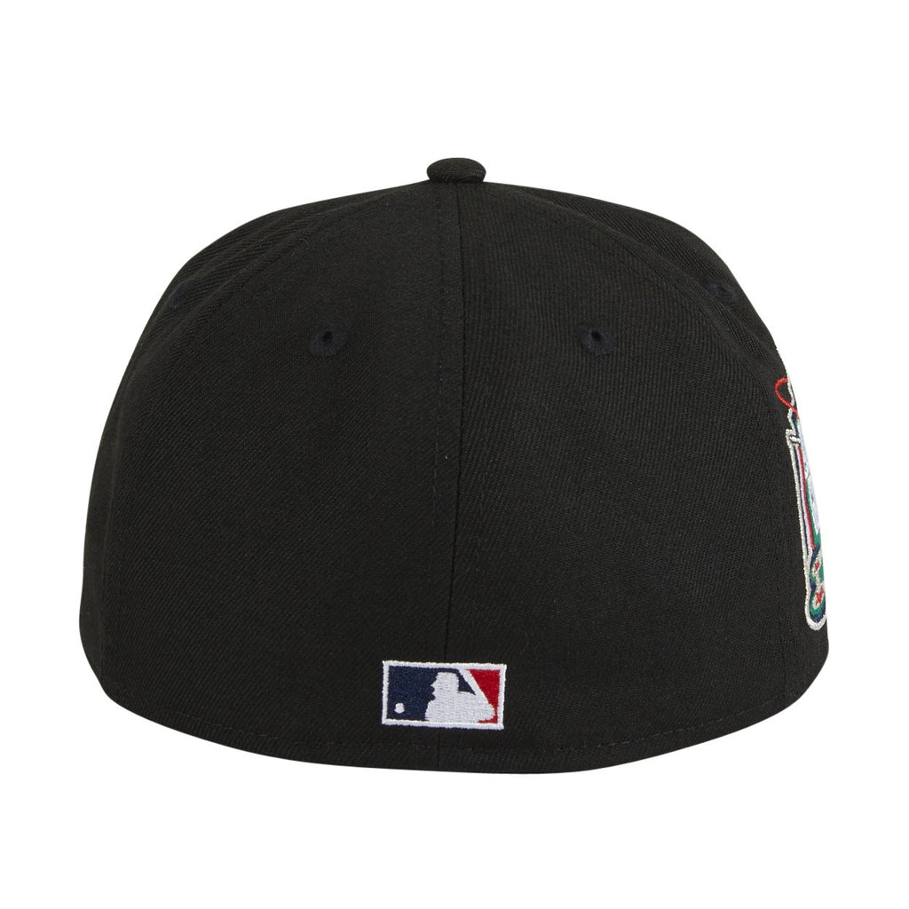 New Era Boston Red Sox Black Dome 59FIFTY Fitted Hat