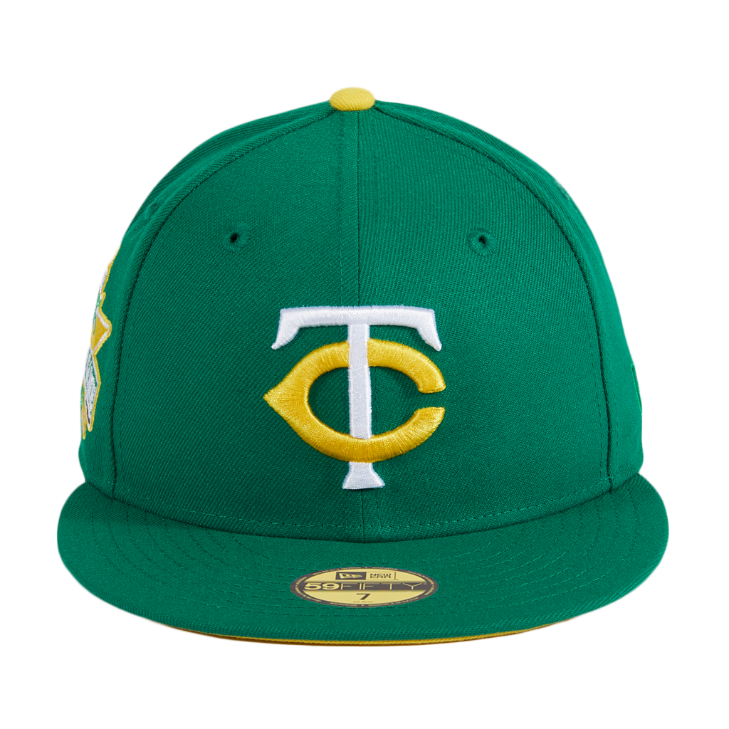New Era Minnesota Twins Green/Yellow Ice Cold Fashion 59FIFTY Fitted hat