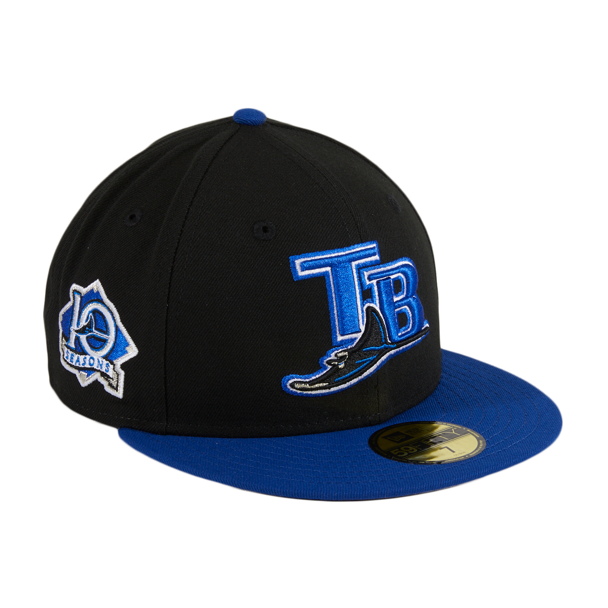 New Era Tampa Bay Rays 10th Anniversary Ice Cold Fashion 59FIFTY Fitted Hat